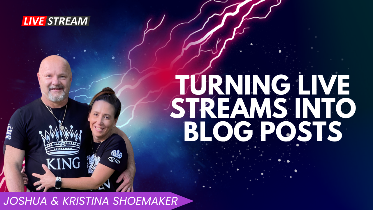 Turning Live Streams into Blog Posts