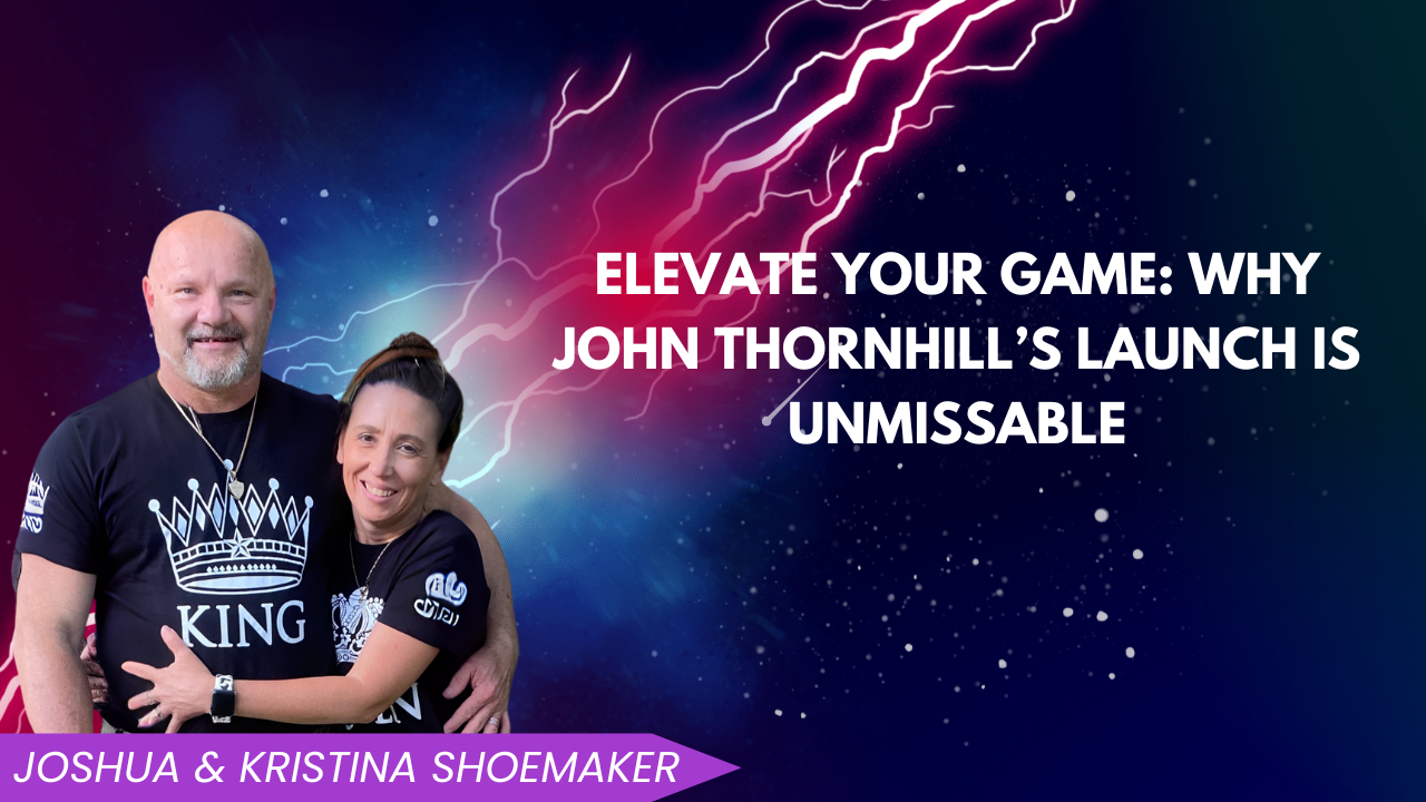 Elevate Your Game: Why John Thornhill’s Launch Is Unmissable