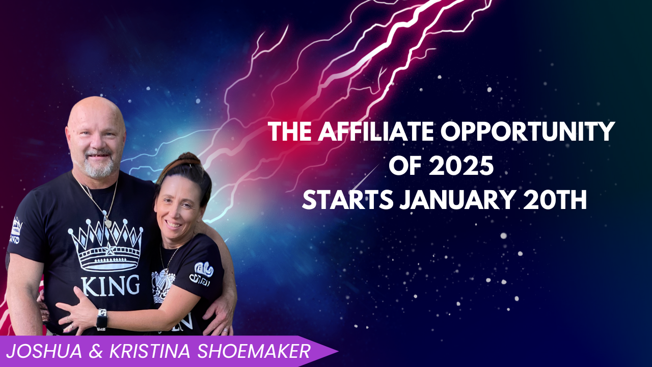 The Affiliate Opportunity of 2025 Starts January 20th