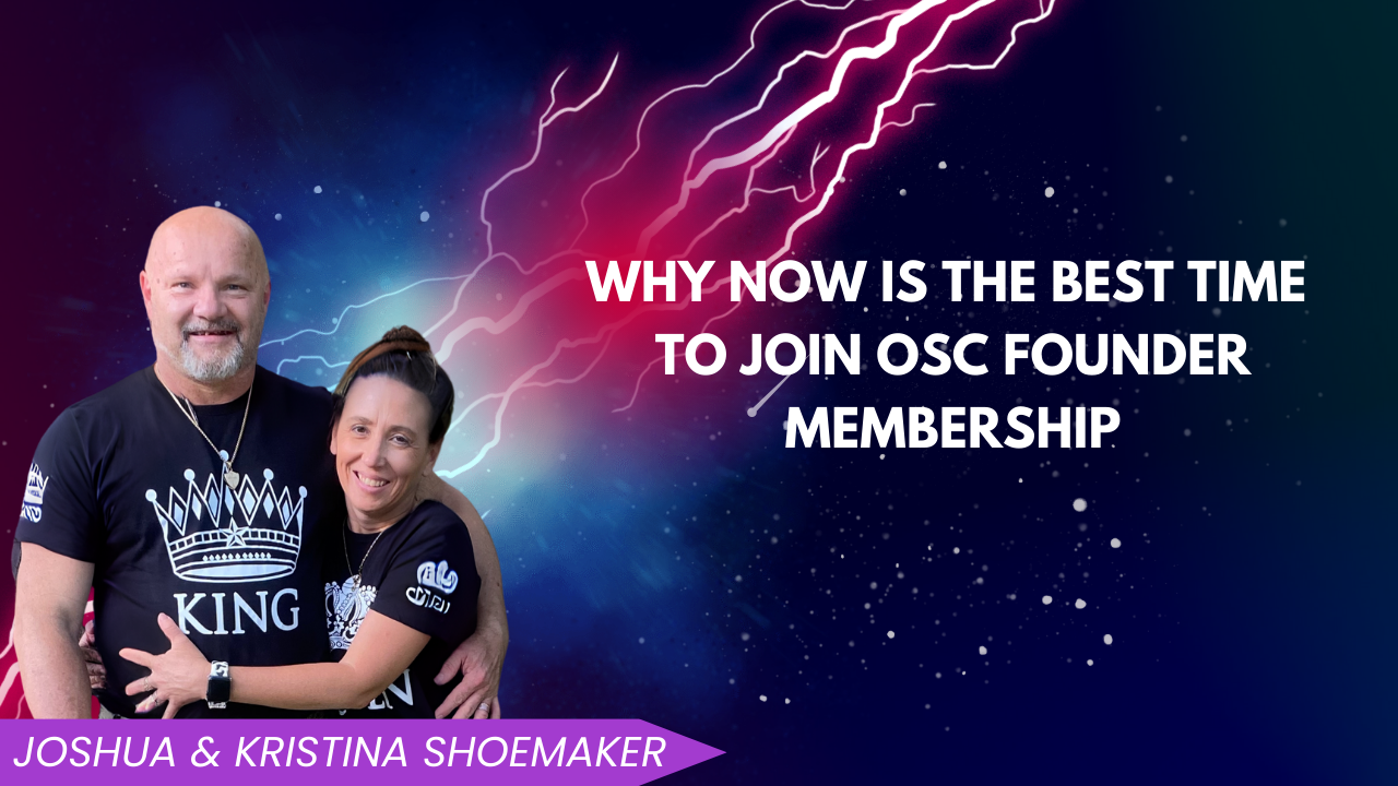 Why Now Is the Best Time to Join OSC Founder Membership