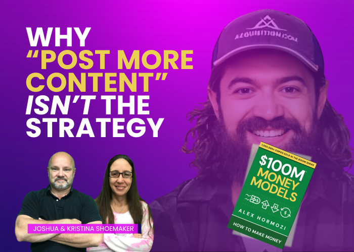 Why “Post More Content” Isn’t The Strategy..